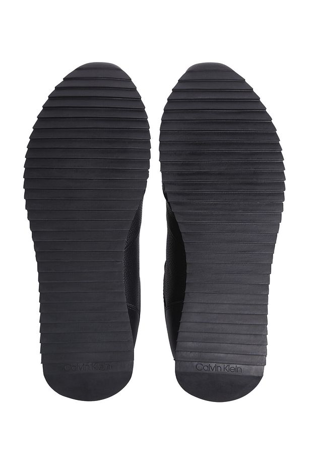 Erkek Rahat Kaydırmaz Taban Deri Siyah Sneaker HM0HM01654-0GJ - 4