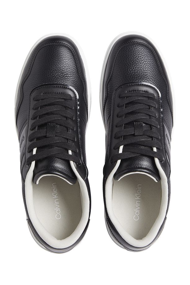 Erkek Rahat Taban Marka Logolu Bağcıklı Siyah Sneaker HM0HM01653-01O - 2
