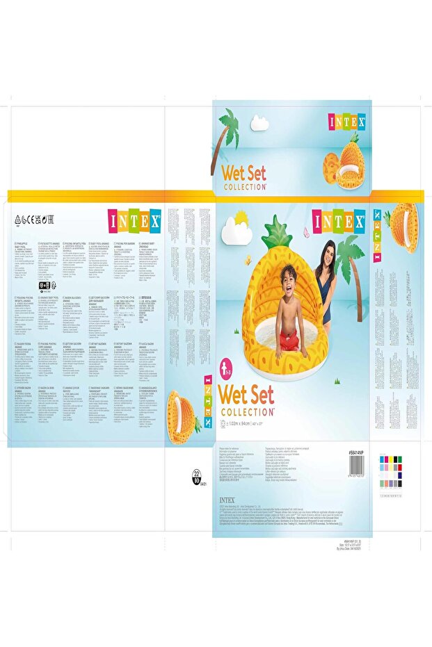 حوض سباحة للأطفال على شكل أناناس - 7