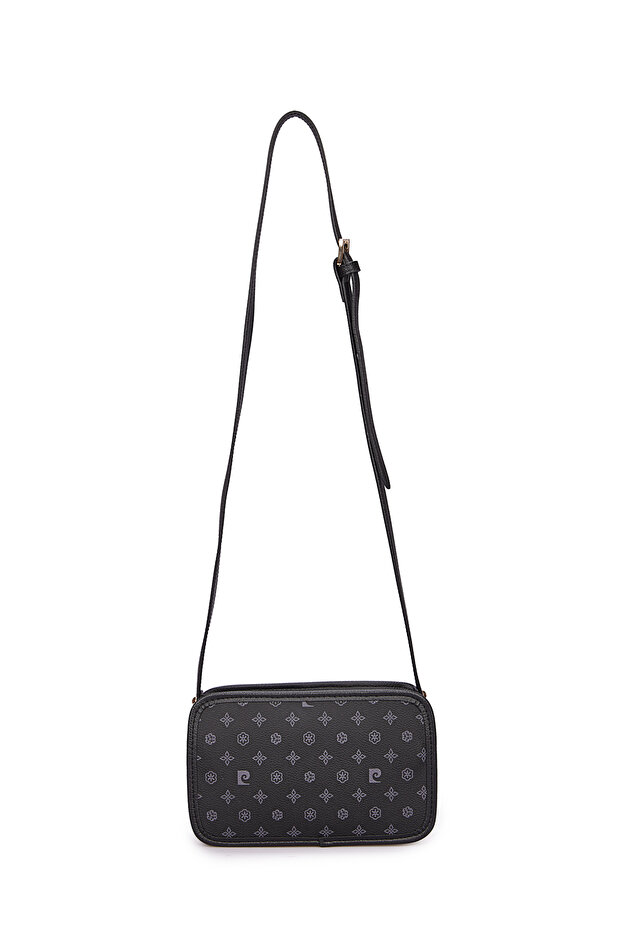 Siyah Monogram Kadın Çapraz Çanta 05PO25Y1887 - 7