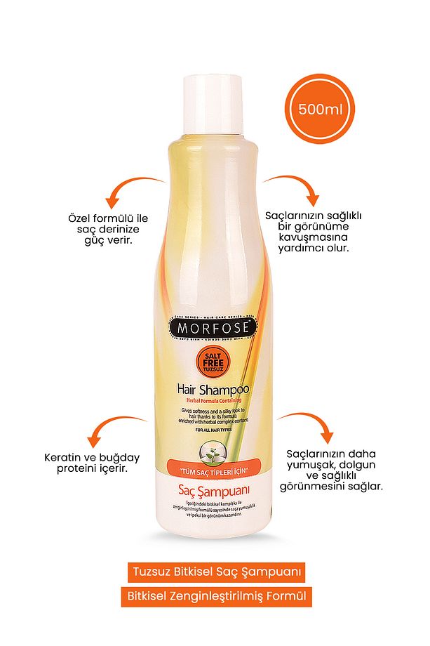 Bitkisel Şampuan 500 ml 2 Adet - 2