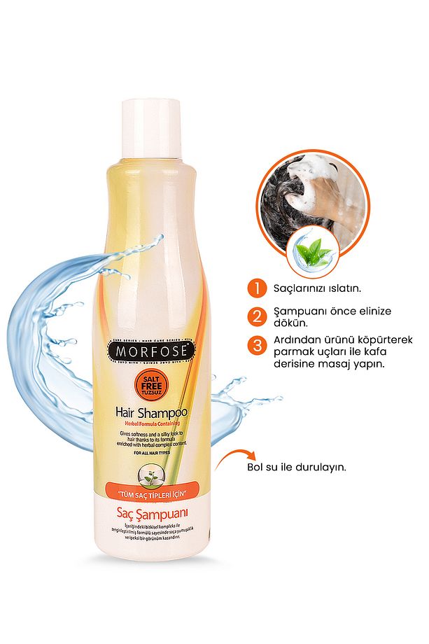 Bitkisel Şampuan 500 ml 2 Adet - 3