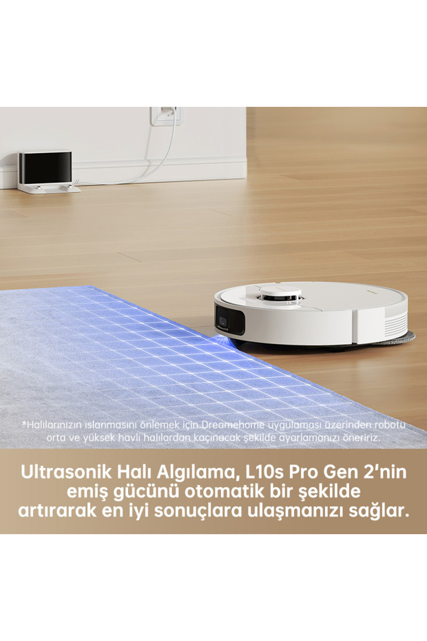L10s Pro Gen 2 Robot Süpürge Beyaz, 7.000Pa Emiş Gücü - 7