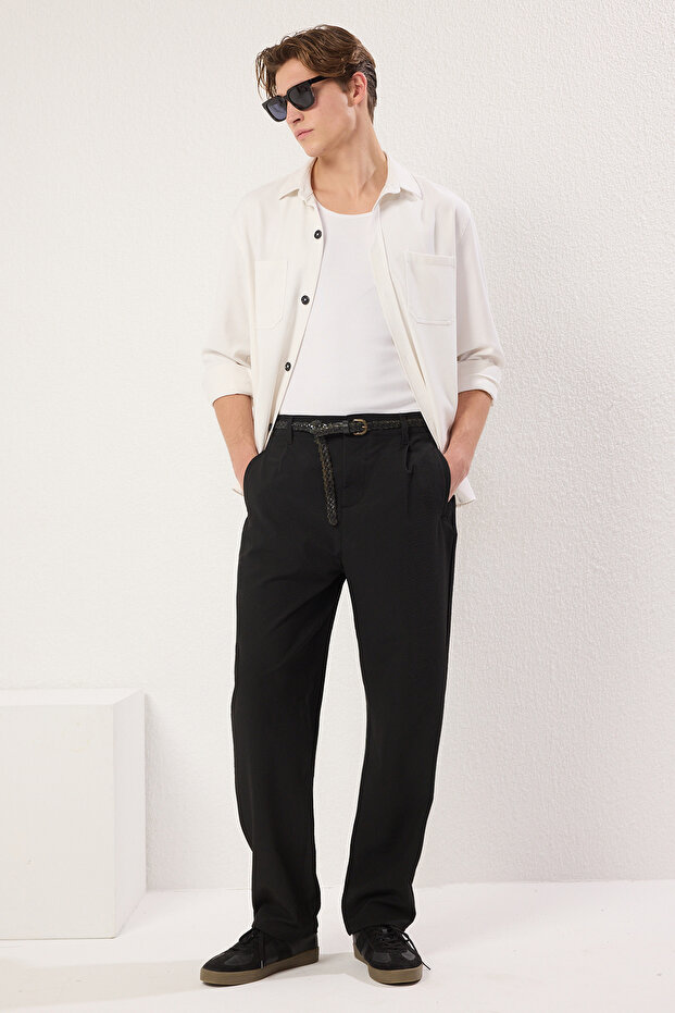 Siyah Pantolon TMNSS25PL00017 - 3
