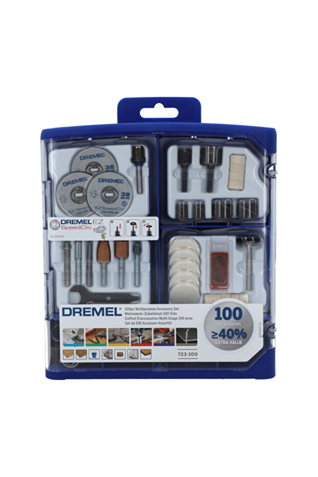 مجموعة إكسسوارات متعددة الأغراض مكونة من 100 قطعة - 1