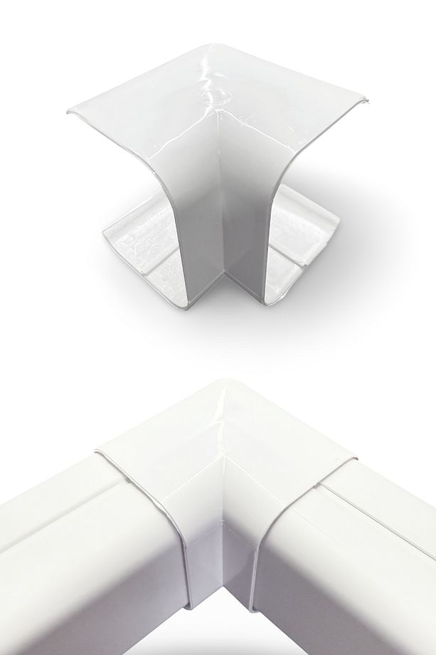 Klima Kanalı İç Köşe Aparatı 75x60 mm - 1