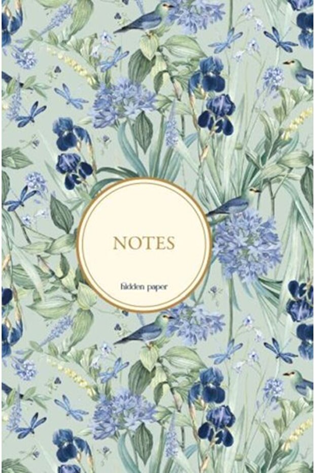 Cloth Lined Lined Notebook 3 - 1