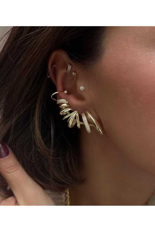 Özel seri çoklu görünüm earcuff - 1