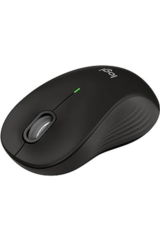 Signature M550 L Tam Boy Kablosuz Fare - Büyük Boy Eller Için, 2 Yıllık Pil, Sessiz Tıklamalar, Blu - 1