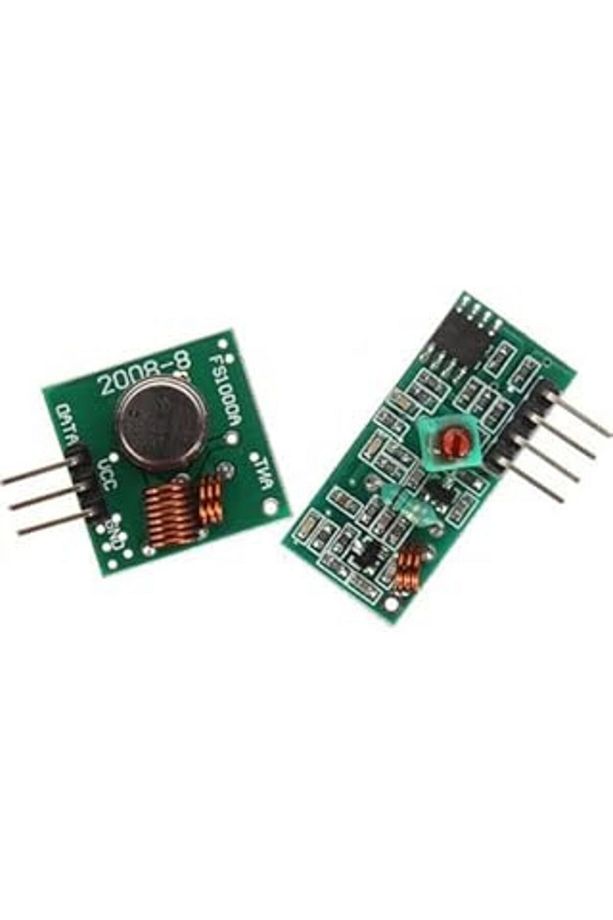 433 Mhz Rf Kablosuz Alıcı Verici - Transmitter Receiver - 1