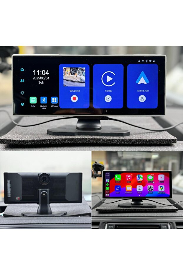 10.25" ÇİFT KAMERALI DVR CARPLAY MULTİMEDİA - 3