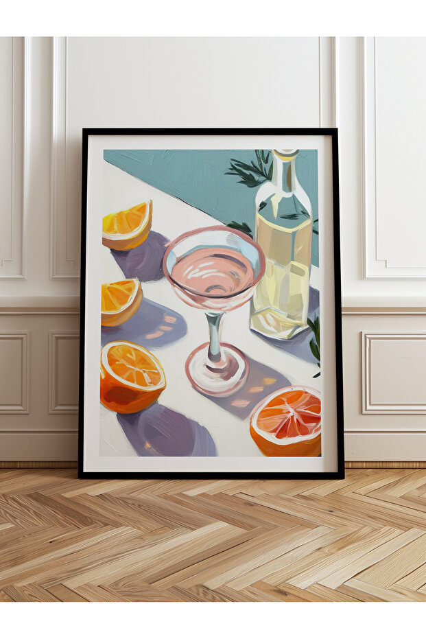 Single Wooden Framed Painting One Piece Poster Painting Tk/968