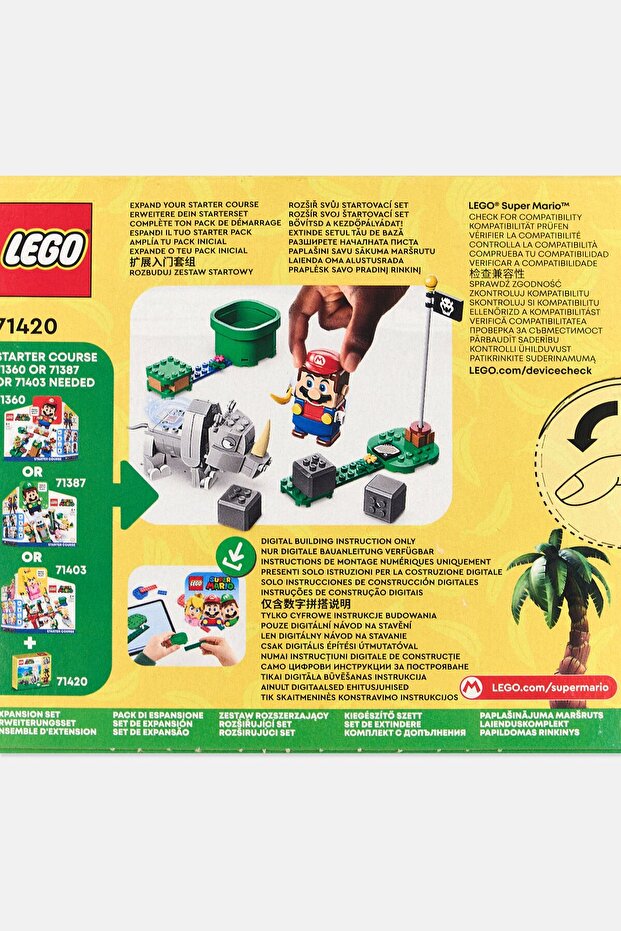 Super Mario Rambi the Rhino 71420 Expansion Set 106 Pieces - 4