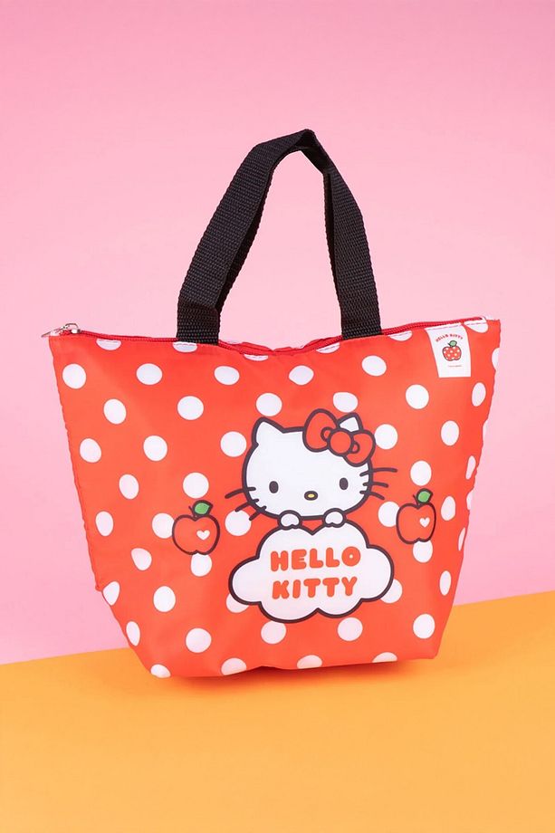 Hello Kitty Lisanslı Elma Koleksiyonu Yiyecek Çantası - 1