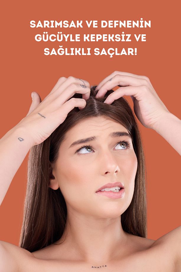 Defne Ve Sarımsaklı Şampuan, Saç Dökülmesine Karşı Yardımcı ( 3 Adet X 675 ml ) - 2