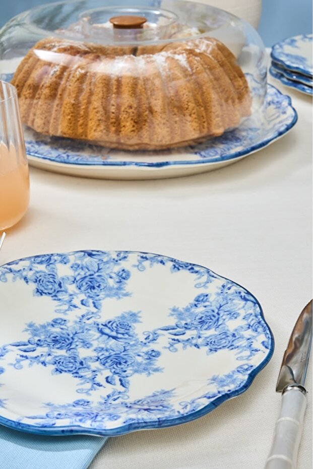 Mireya 8 Parça Pasta / Tatlı Seti 33 Cm - 4