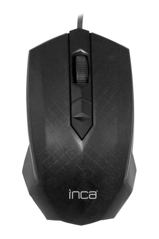 IM-119 USB Kablolu optik mouse,siyah - 1