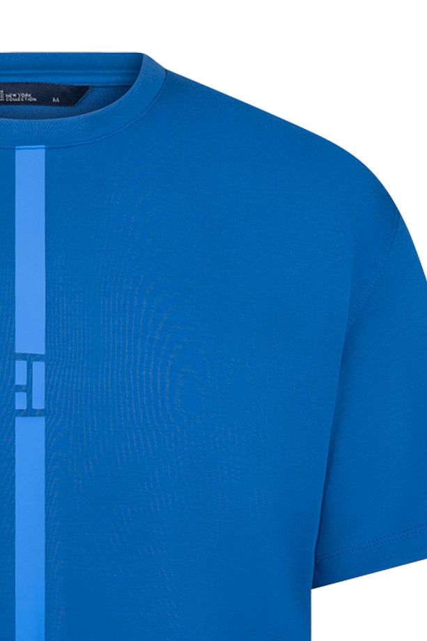 Saks Regular Fit Bisiklet Yaka Pamuklu Basic Tişört - 3