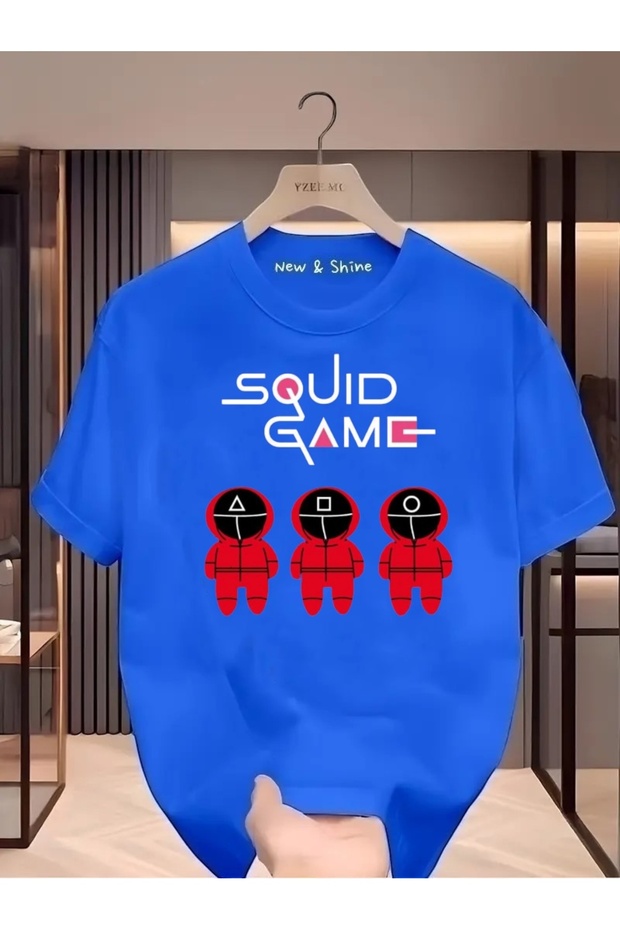 Squid Game Printed Oversize T-Shirt