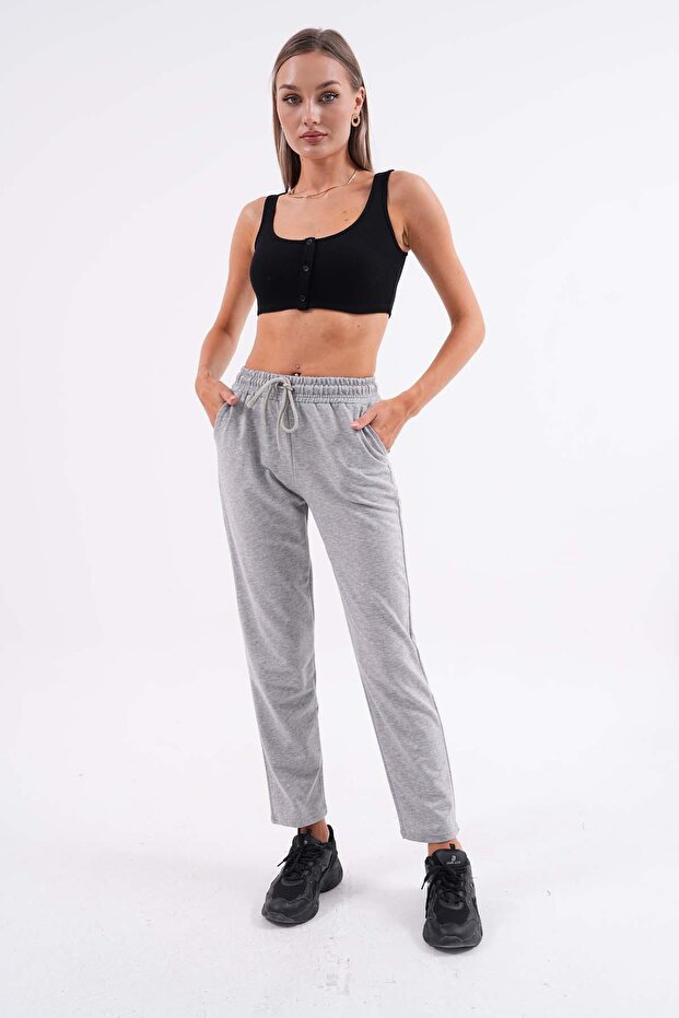 Kadın Boru Paça Tek Alt Eşofman 255137 - - 2