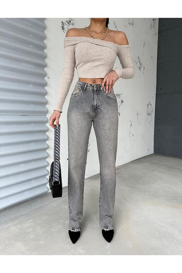 STRAIGHT BORU PAÇA GREY JEAN - 3