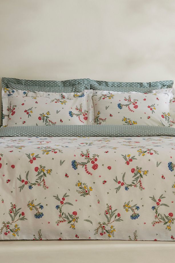 Dina %100 Pamuk Tek Kişilik Nevresim Takımı Multicolor - 8