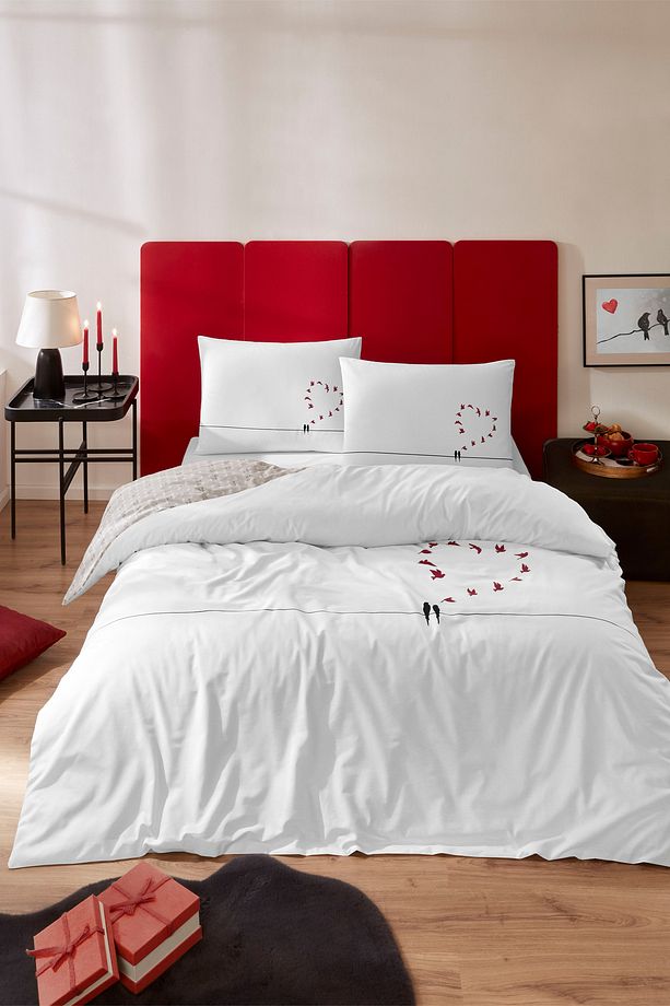 Amoureuse Çift Kişilik Nevresim Takımı - 1