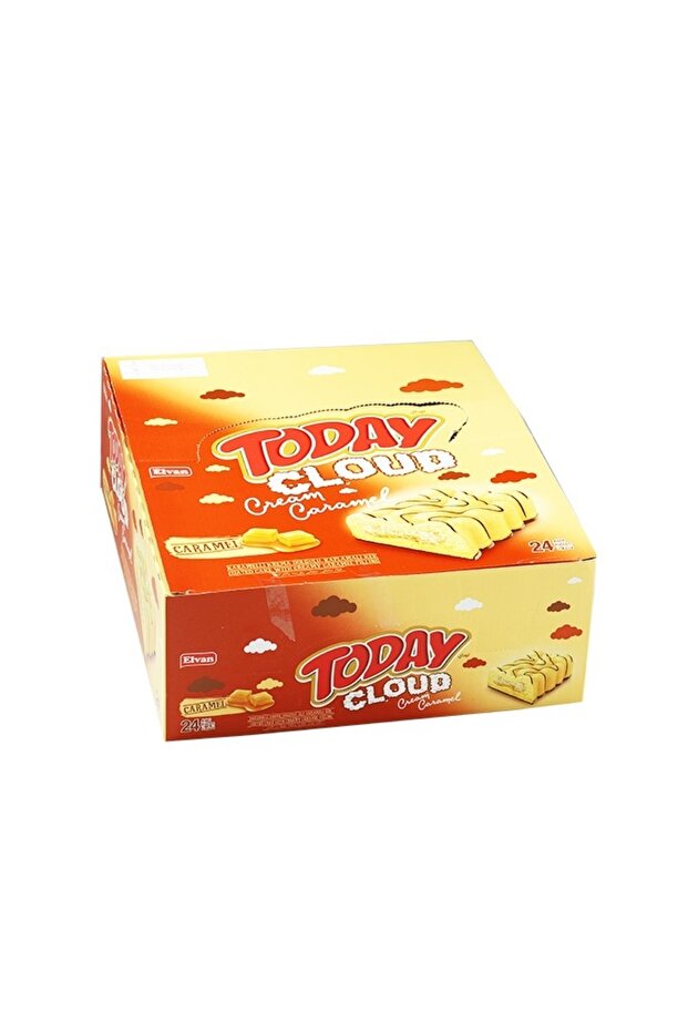 Today Cloud Cake Karamelli 40gr. 24 Adet (1 KUTU) - 2