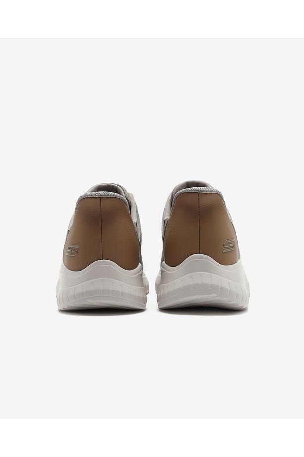 Bobs Squad Chaos - Heel Preferred Erkek Bej Spor Ayakkabı 118305 Tpe - 5