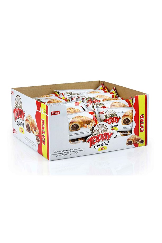 Today Kruvasan Çikolatalı 62 Gr. 24 Adet (1 KUTU) - 1