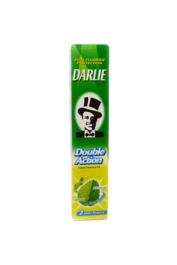 Double Action Spearmint and Peppermint Fluoride Toothpaste Travel Size 35 grams