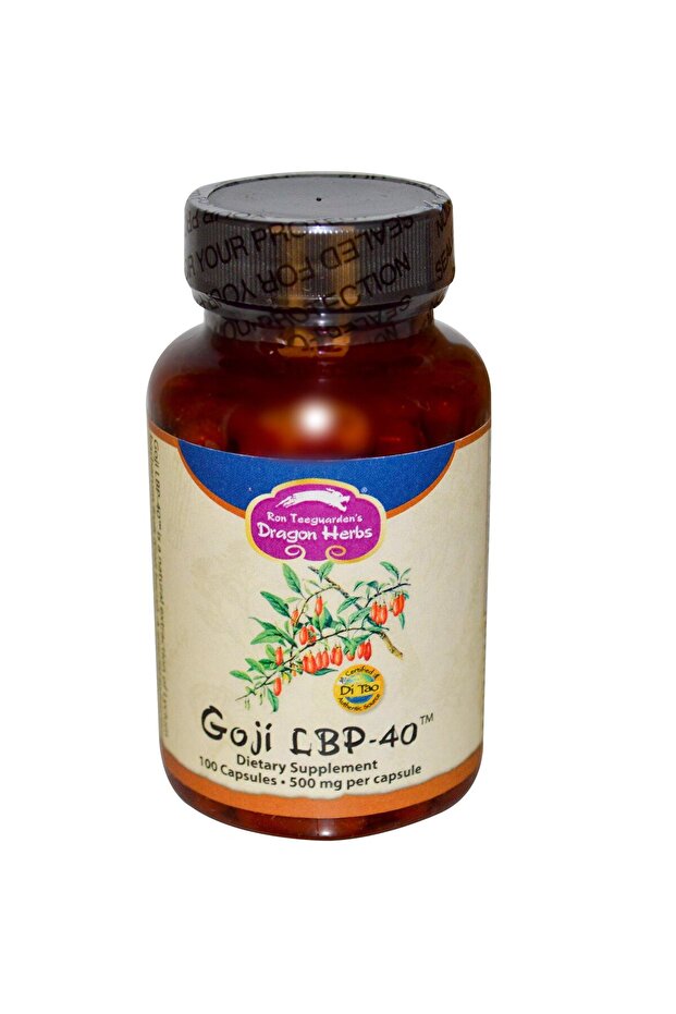 Goji LBP-40, 500 mg, 100 Vegetarian Capsules, Dragon Herbs