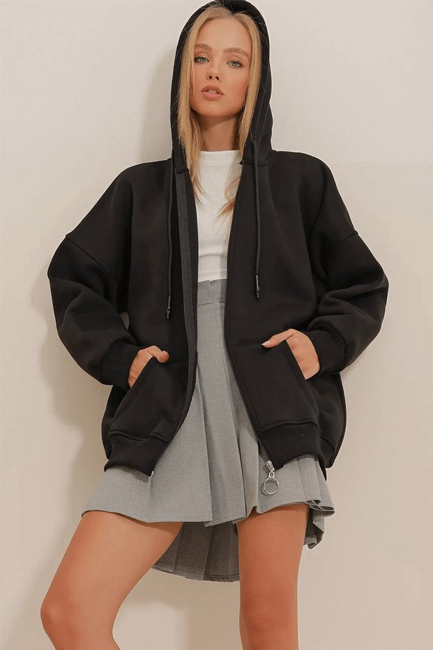 Zippered Sweat