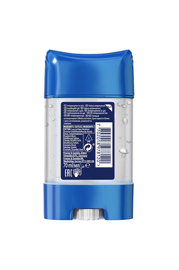 Deo Jel Cool Wave 70 Ml - 8