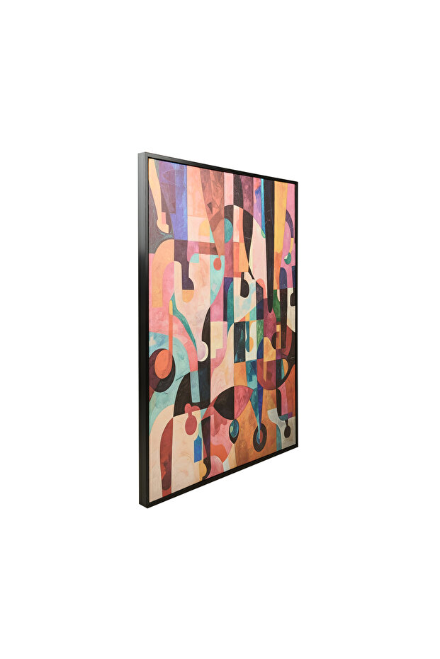 Deco Human Tablo - Renkli - 100x75 cm - 2