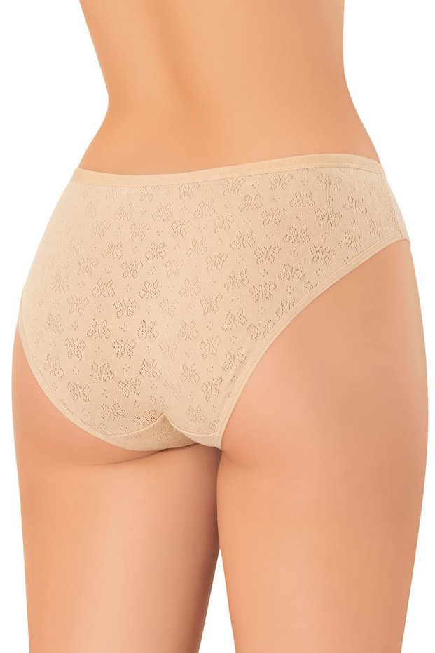 6 Pieces 100% Cotton Heart Women's Bikini Panties