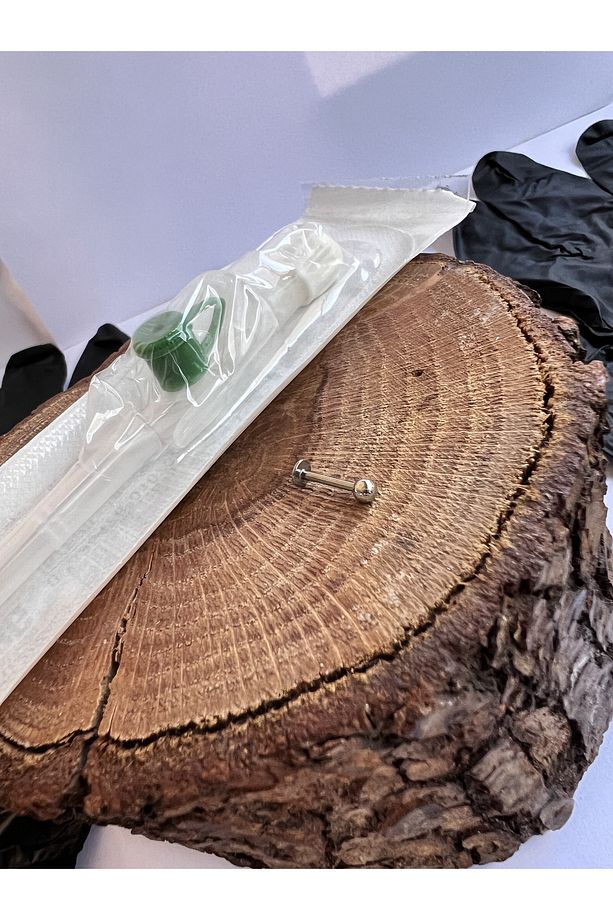 Kulak Tragus Dudak Snake Bites Conch Helix Labret Piercing Delim Seti Iğne Piercing Set - 6
