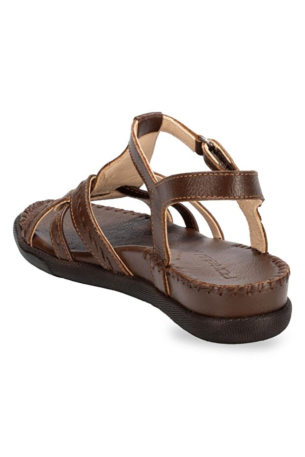 LUPIN-G Kadın Sandalet Taba - 3