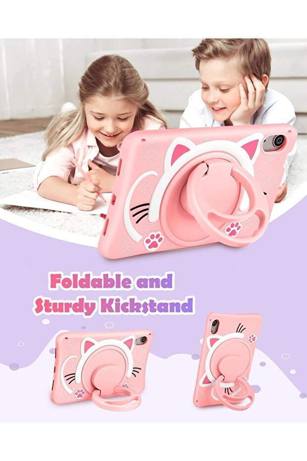 Apple Ipad Air 2 9.7" Case Elegance with Stand and Character for Kids A1566 A1567 - 5