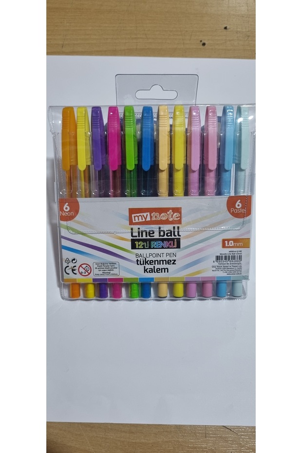 قلم حبر جاف My Note Line Ball 12'li