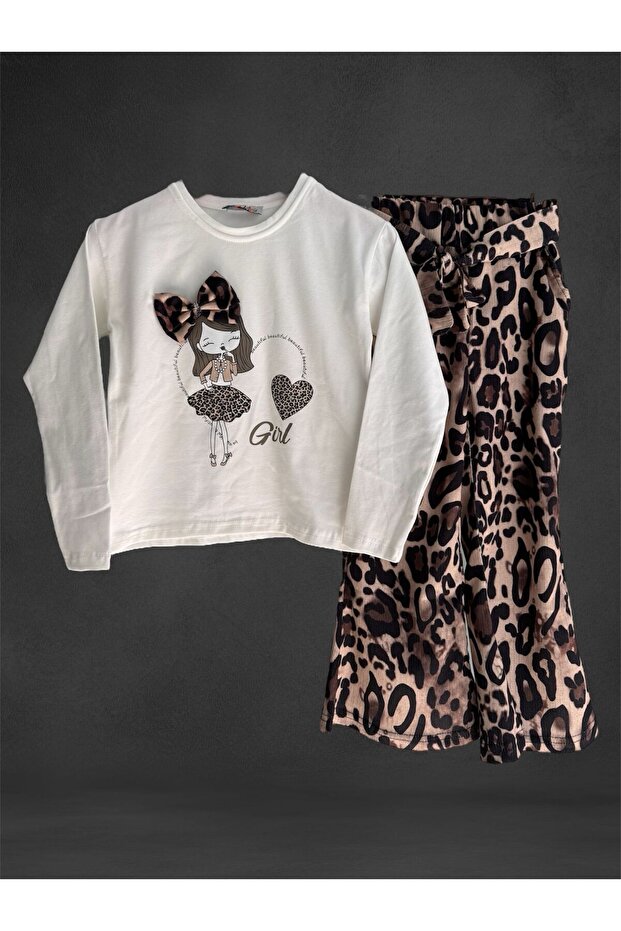 Spanish Flare Leopard Patterned Suit - 4