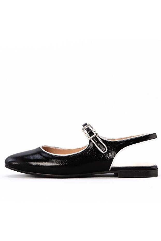 Alouette Women's Genuine Patent Leather Babet K1001