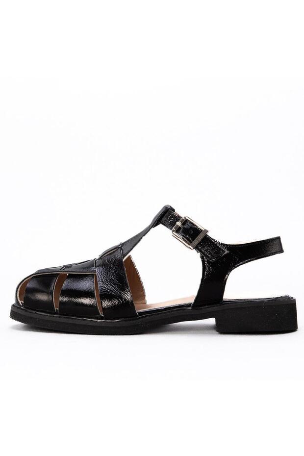 Merlotte Women's Genuine Patent Leather Babet K151116-3