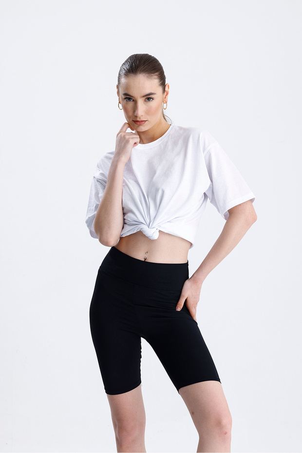 Owersize  Unisex Pamuklu Tshirt - 5