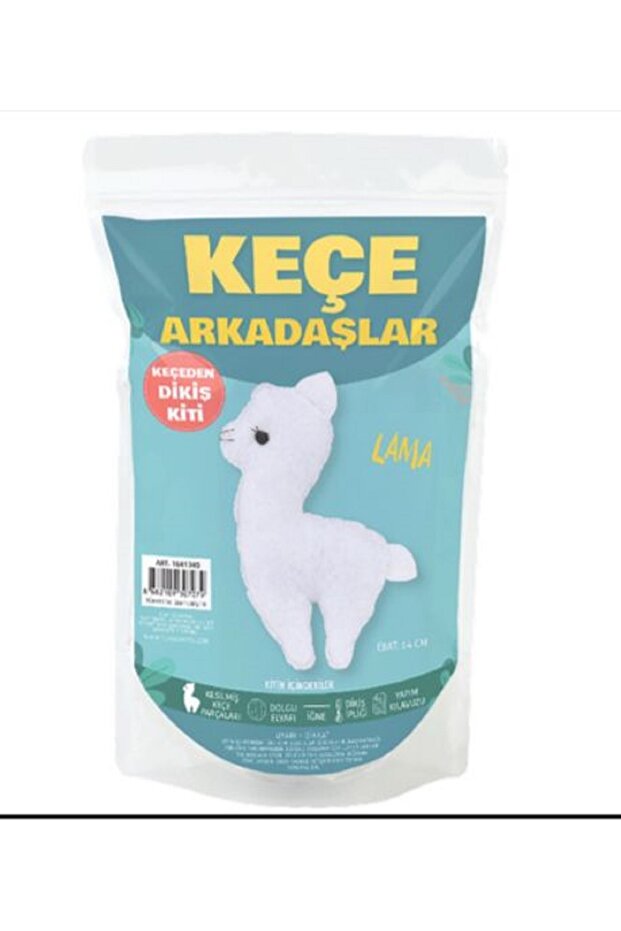 Felt Toy Making Kit "Lama" 14 cm