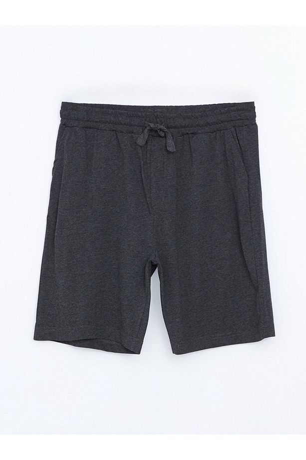 LCW Slim Fit Erkek Pijama Alt Şort - 5