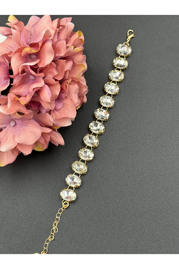 Gold Stone Bracelet