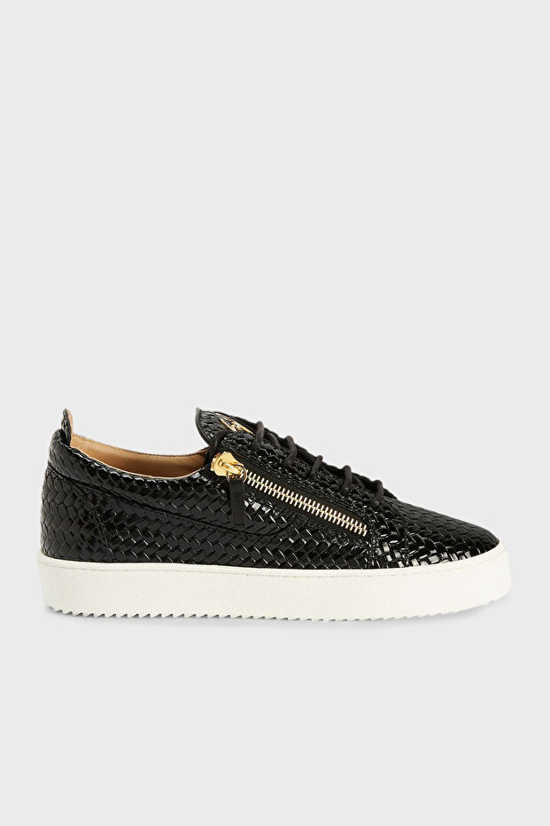 Genuine Leather Thick Soled Sneaker Shoes Men's Shoes Rm50012