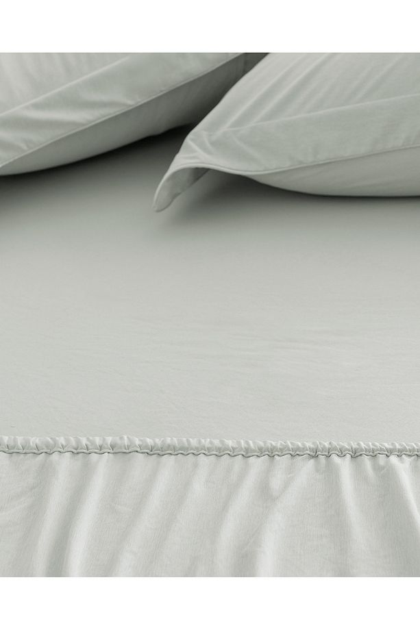 İlus Tek Kişilik Bambu Comforter Set - Mint Yeşili - 7