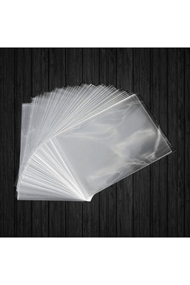 Bantsız Şeffaf Jelatin Poşet 40X40 (çeyiz Poşeti) 20 Adet - 1